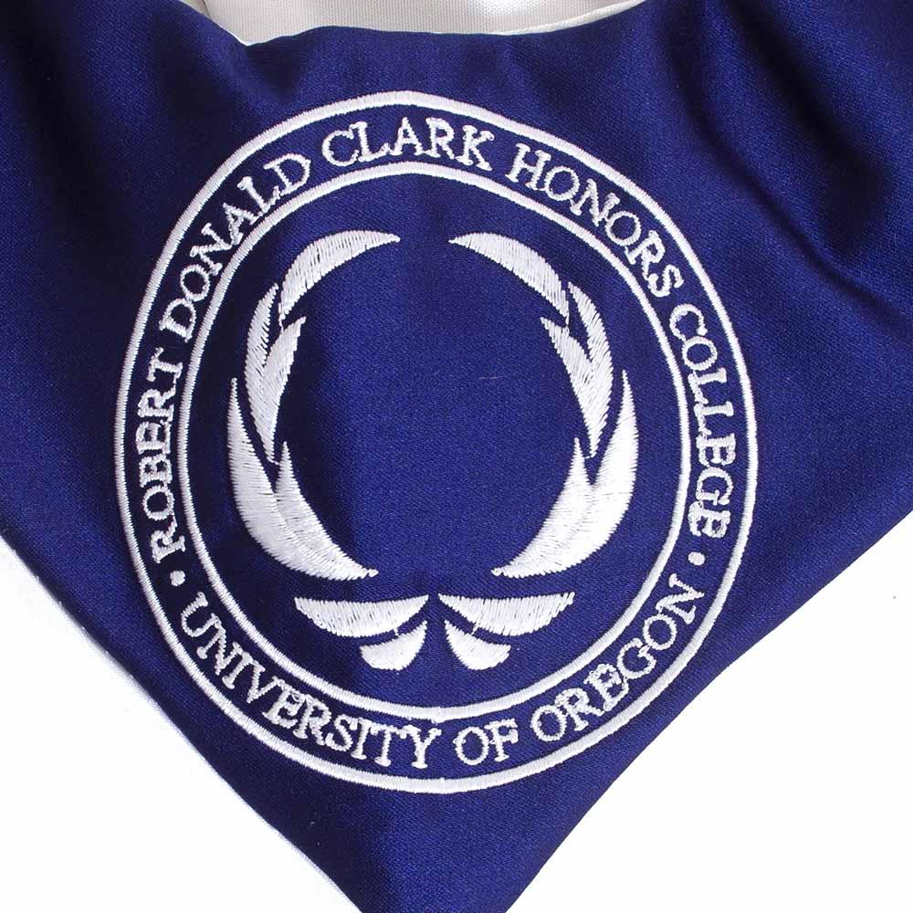 Ducks Spirit, Josten's, Blue, Stole of Gratitude, Grad, Clark Honors College, 554402